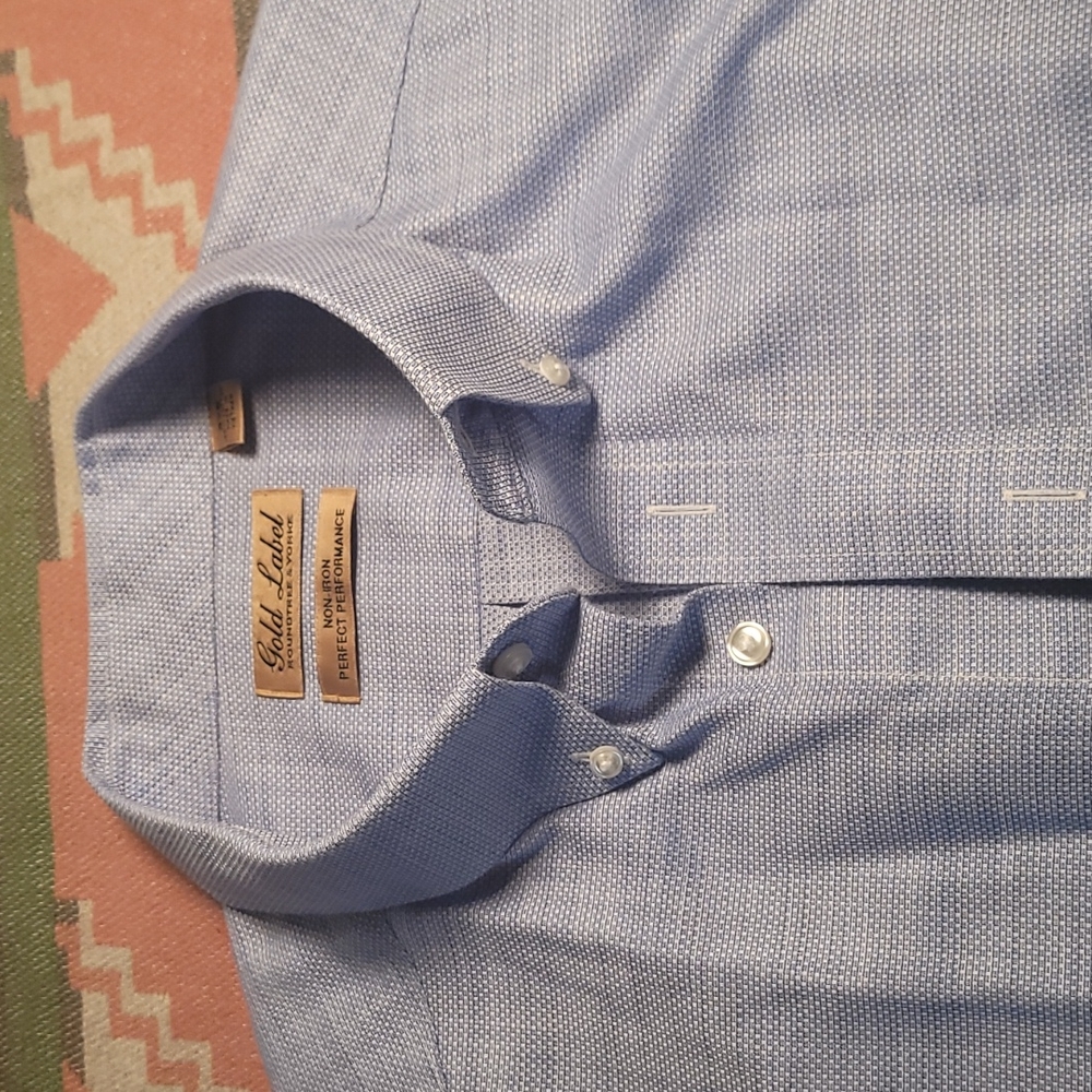 Men's Roundtree and Yorke Gold Label Label short sleeve shirt Size 2XB.